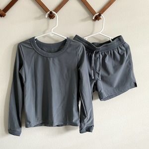 JAMIE KAY swim shirt + short set 6Y